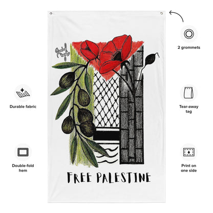 Nasr Collective x Shahd Rajab: Resilience Flag