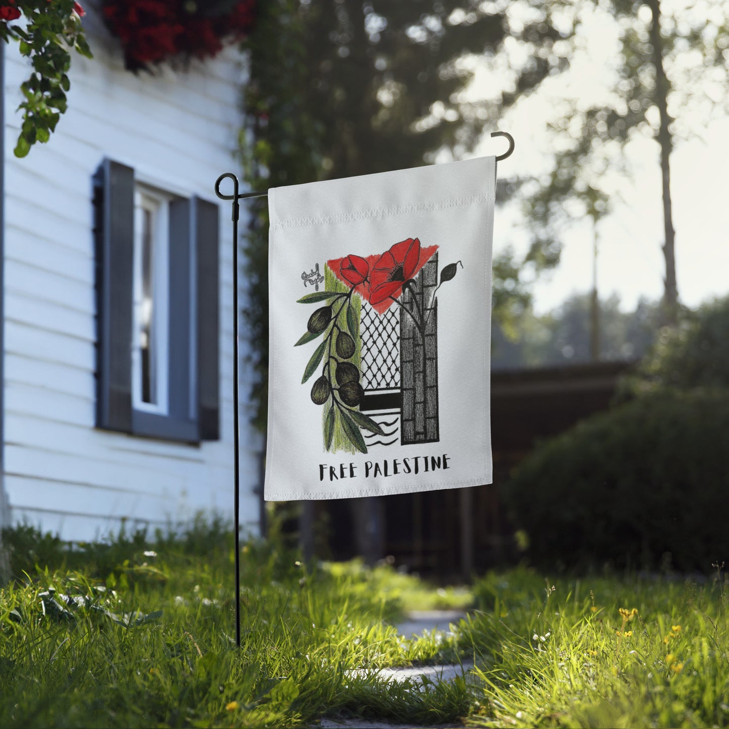 Nasr Collective x Shahd Rajab: Resilience Yard Sign